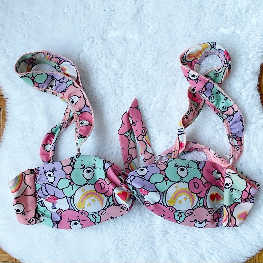 CARE BEARS x IRON FIST bikini top Small